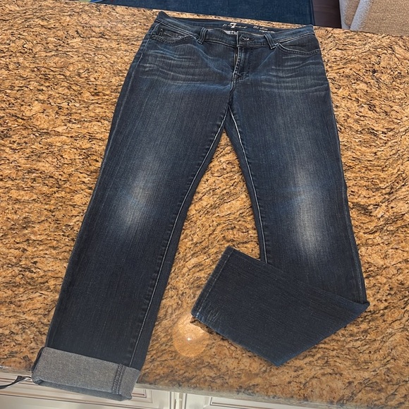 7 For All Mankind Slim Cigarette Jean - Size 28 - Picture 6 of 6